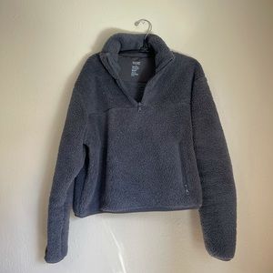 Girlfriend Collective Moon Half Zip Fleece